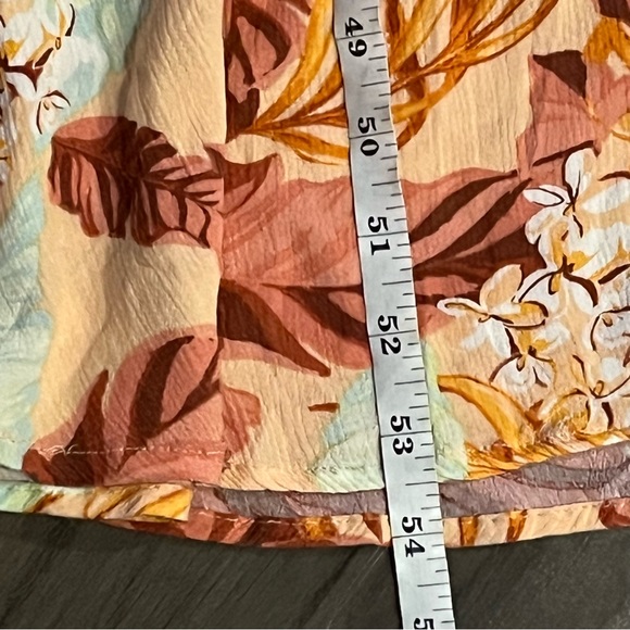 Ripcurl Namotu Wrap Maxi Dress in Apricot - Size Medium - Picture 13 of 16